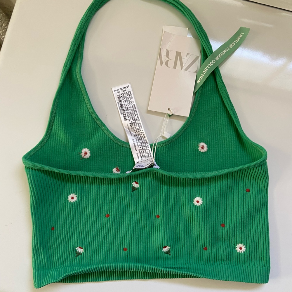 Floral halter - Picture 3 of 3